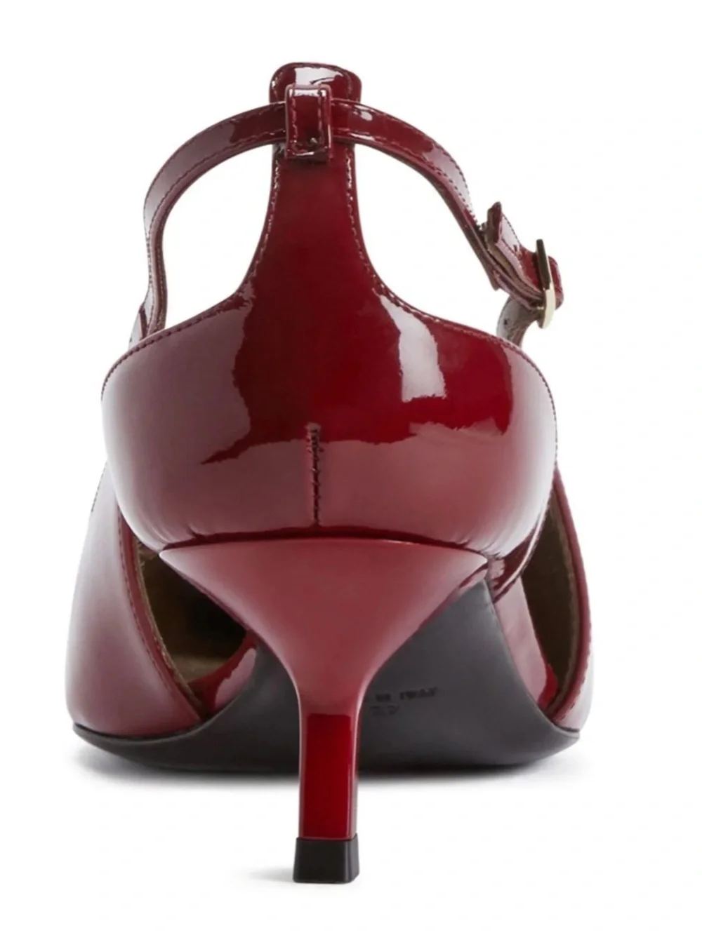 New Giuseppe Zanotti 50mm red leather heeled pumps Size 39 US 8.5